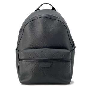 Louis Vuitton Shadow Black Discovery Backpack Rucksack Daypack Black Bag